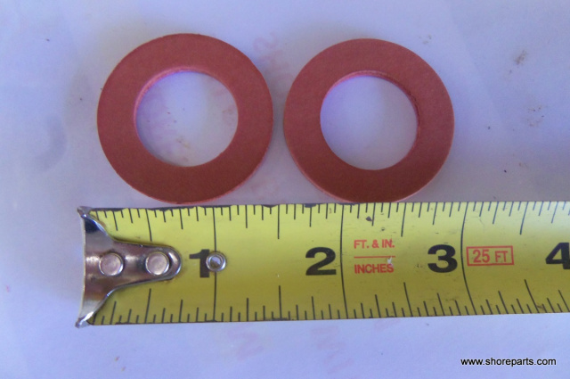 2 Fiber Washers for Hobart #22 Model Meat Grinders